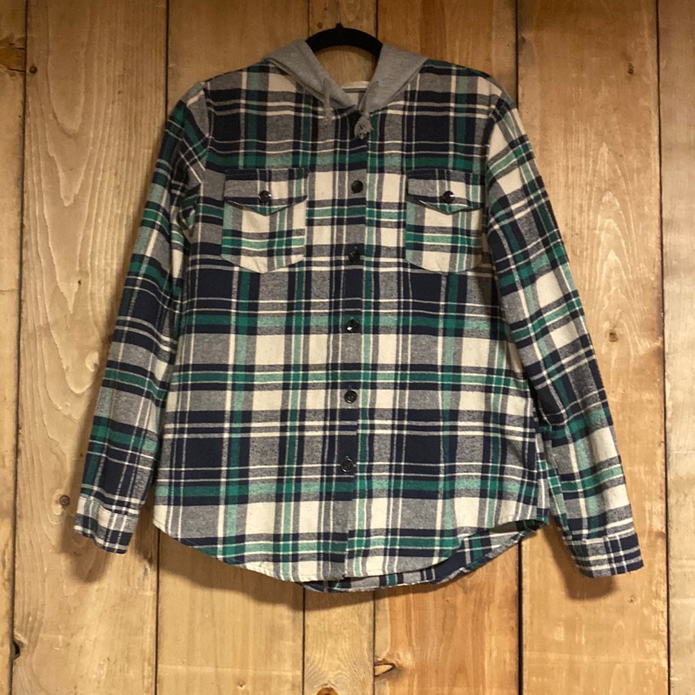 Jiang Vi Xuan, hooded shirt, size S